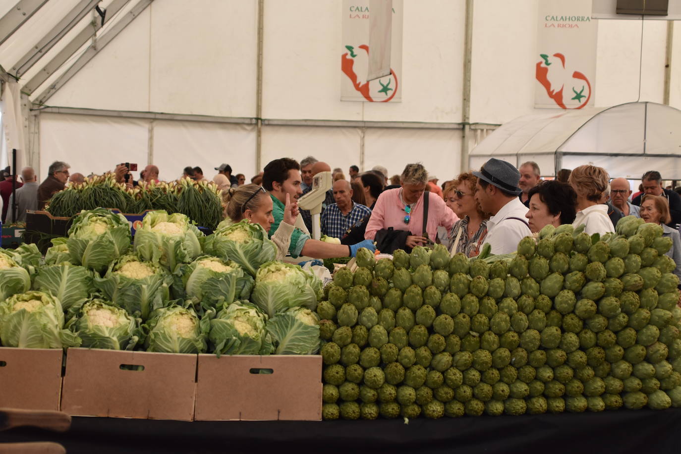 El mercado más verde de Calahorra