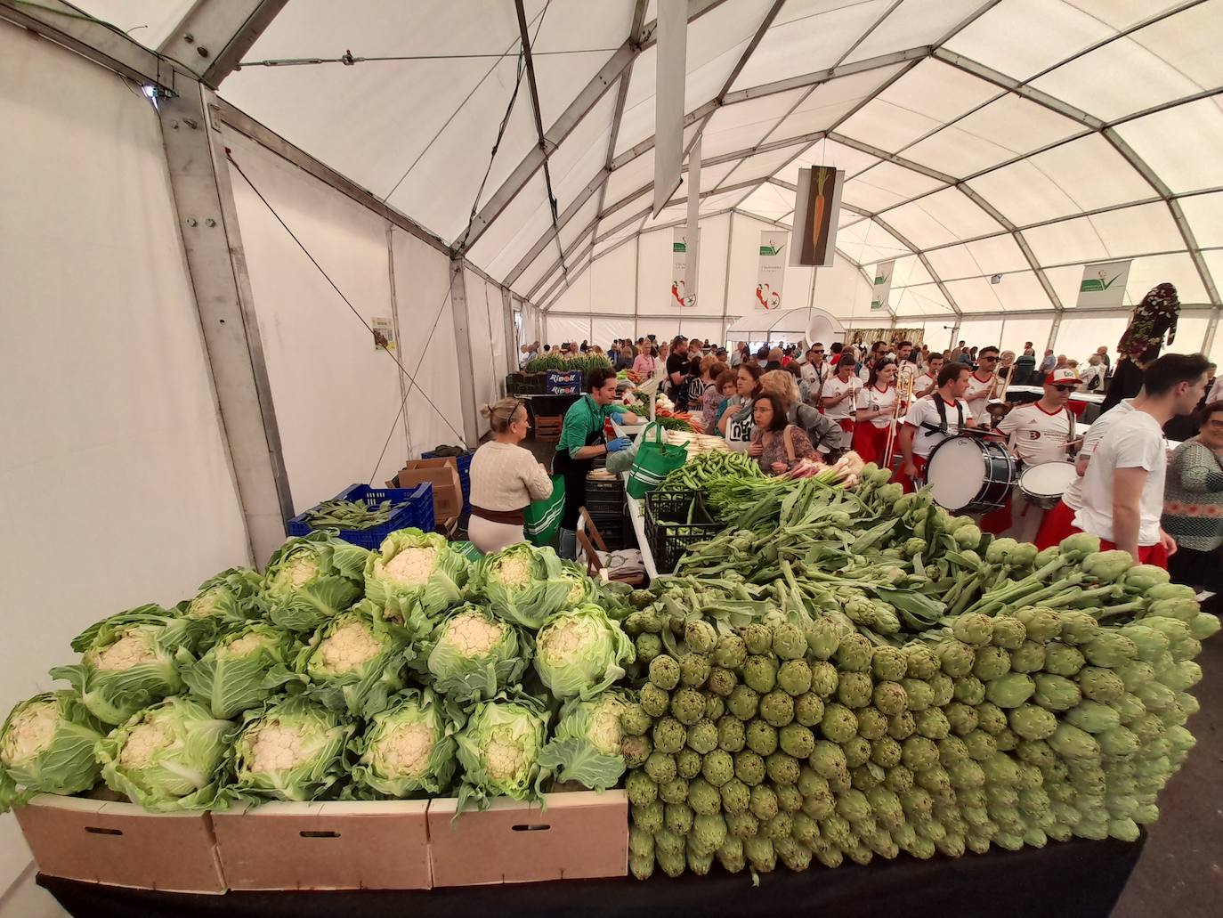 El mercado más verde de Calahorra