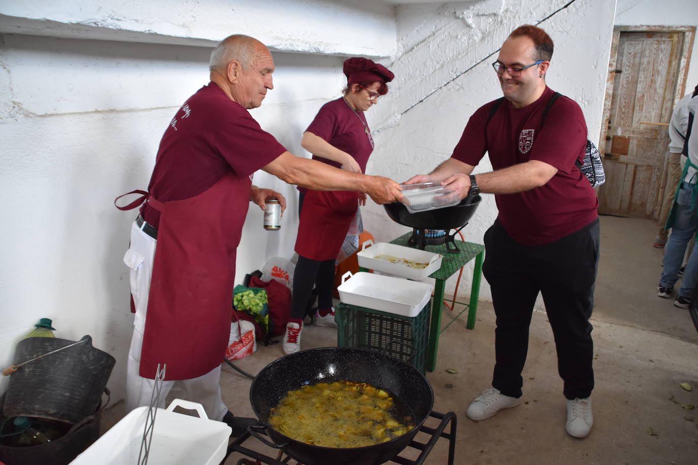 Degustación de pinchos de las peñas en Calahorra