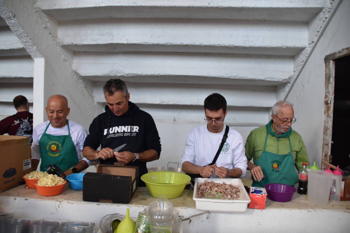 Degustación de pinchos de las peñas en Calahorra