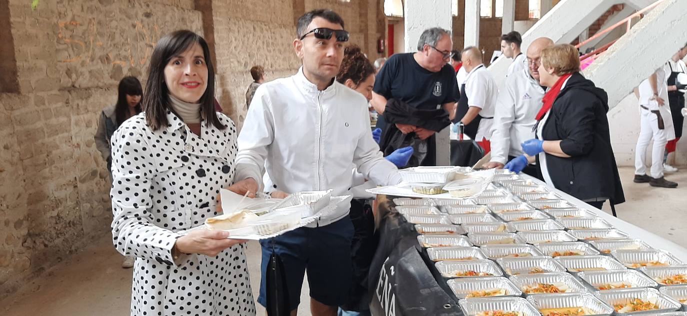 Degustación de pinchos de las peñas en Calahorra