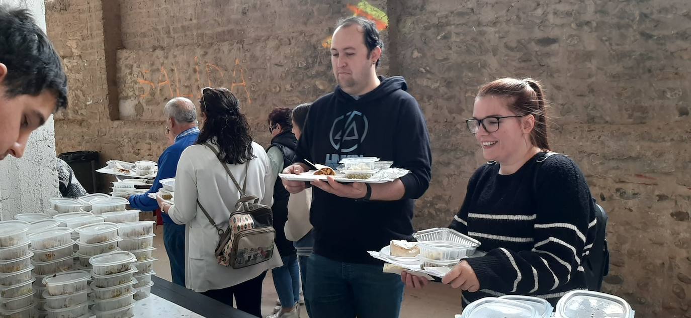 Degustación de pinchos de las peñas en Calahorra