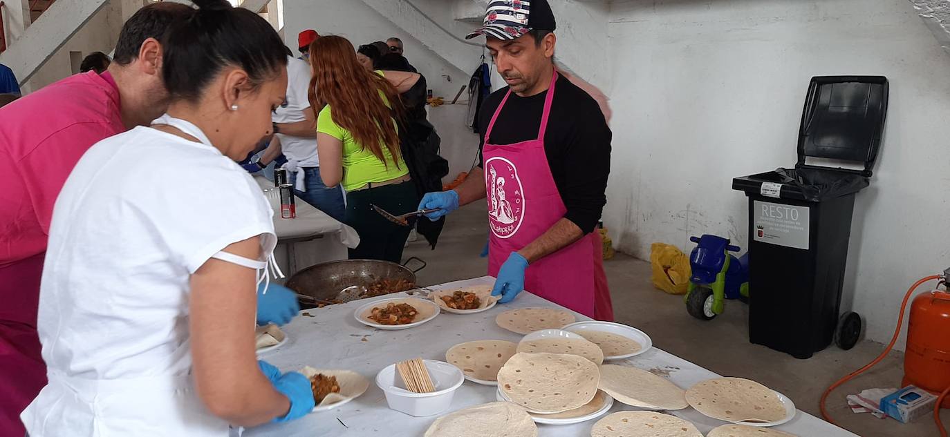 Degustación de pinchos de las peñas en Calahorra