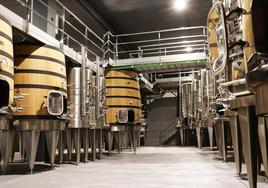 Instalación de una bodega en La Rioja.