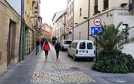Imagen de archivo de la calle Ruavieja de Logroño.