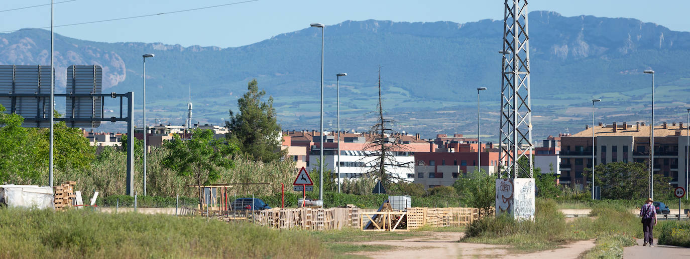 Las huertas sin autorización del Camino Viejo de Lardero