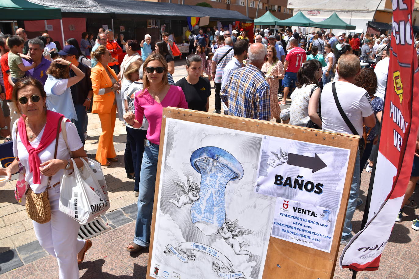 Domingo de Fungitur y feria intercultural en Pradejón