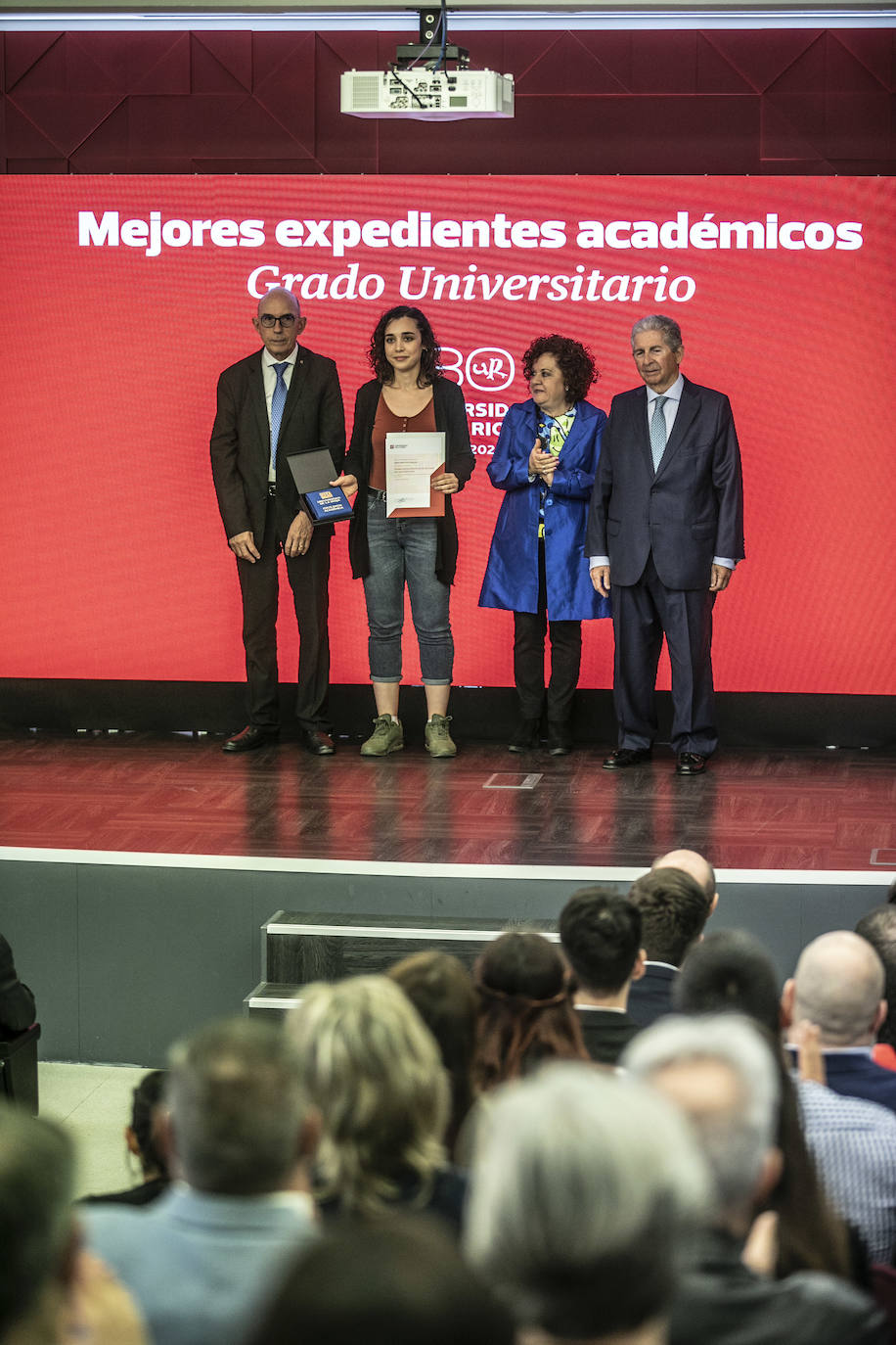 Entrega de premios en La UR