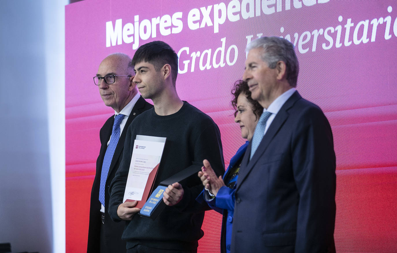 Entrega de premios en La UR