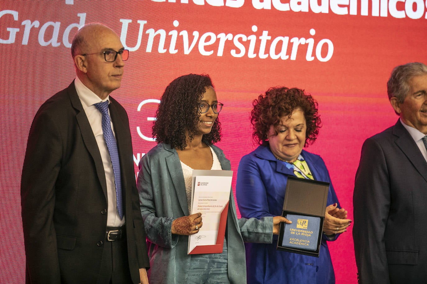 Entrega de premios en La UR