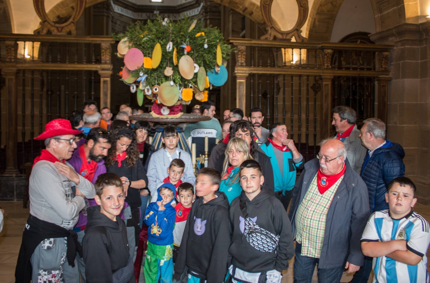 La Rueda, la otra procesión de Santo Domingo