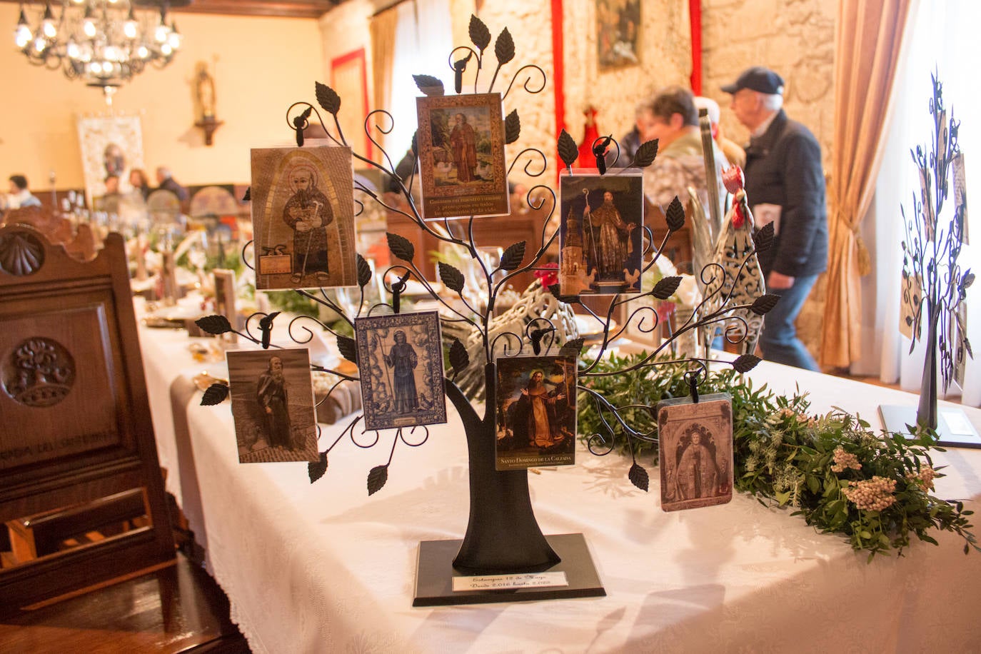 La procesión de las doncellas en Santo Domingo