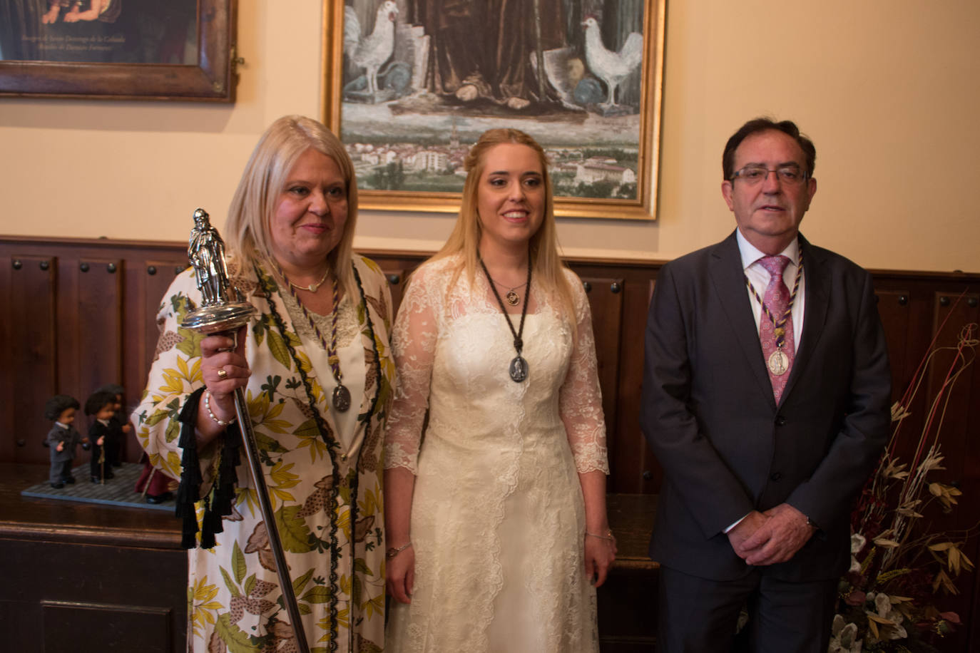 La procesión de las doncellas en Santo Domingo