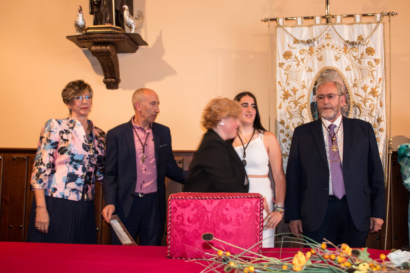 Renovación y prórroga en la cofradía calceatense