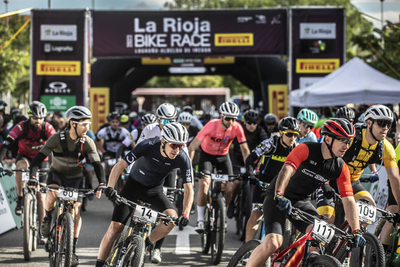 Las imágenes de la segunda etapa de La Rioja Bike Race