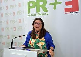 Inmaculada Sáenz, candidata a la presidencia del Gobierno por PR+ España Vaciada.