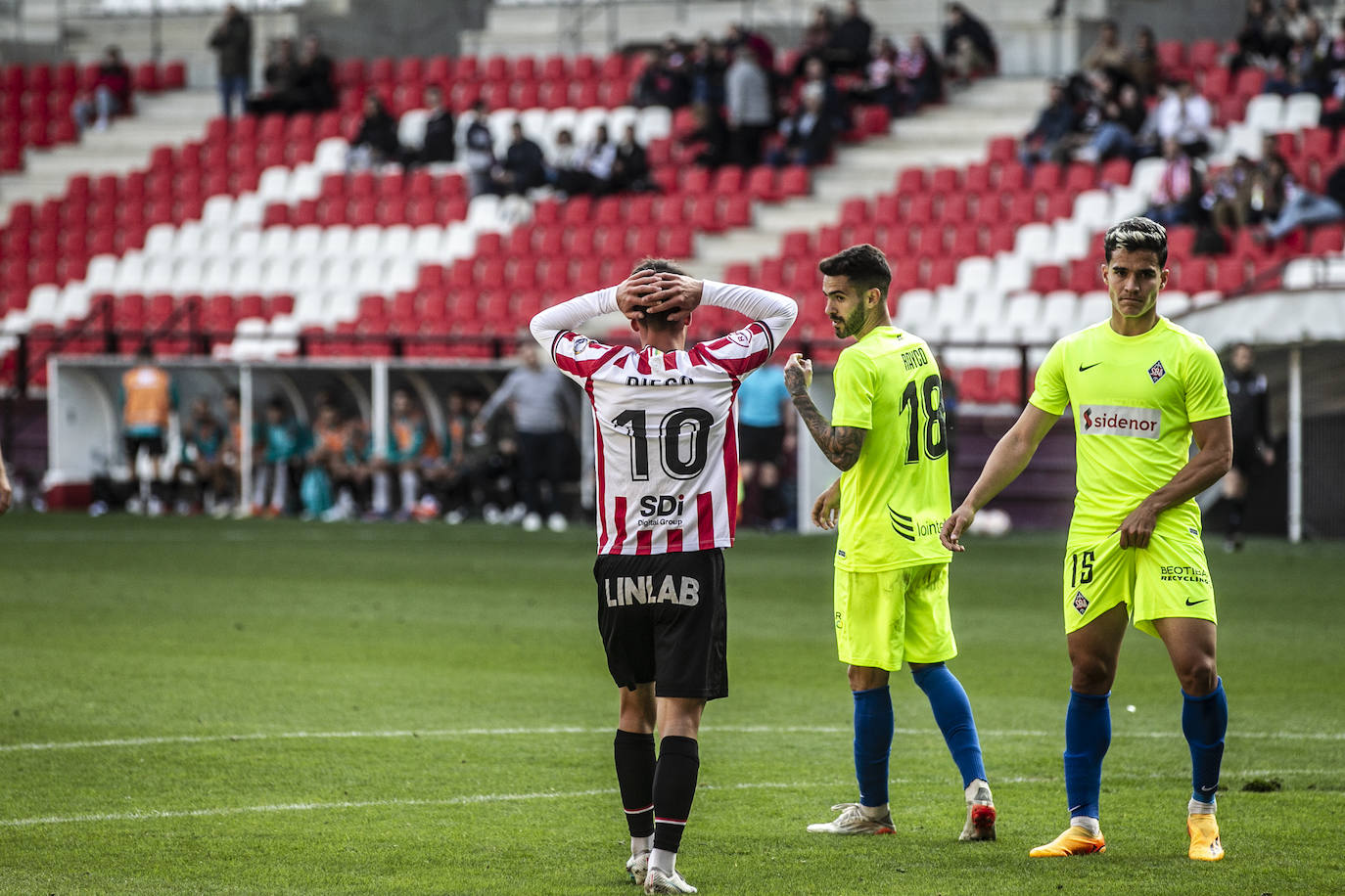 Las imágenes del empate de la SDL