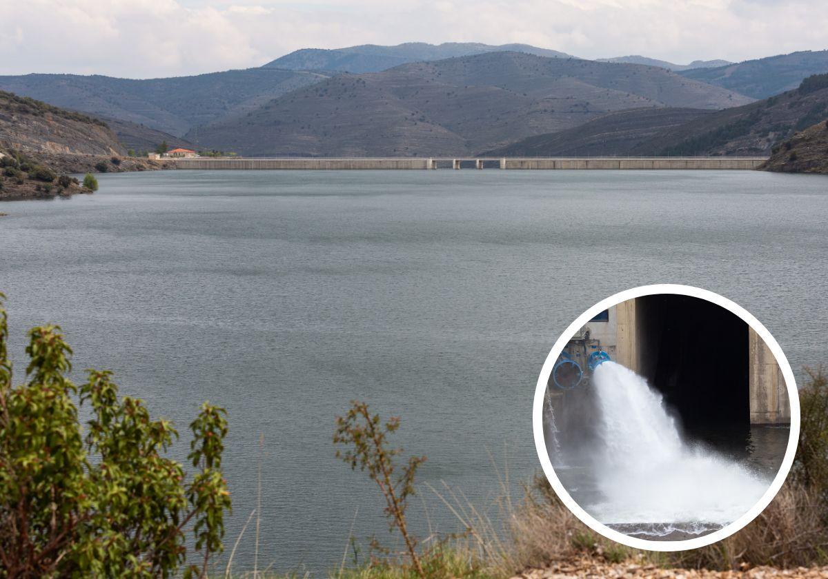 El vaciado de la presa de Enciso garantiza el riego este verano en La Rioja Baja