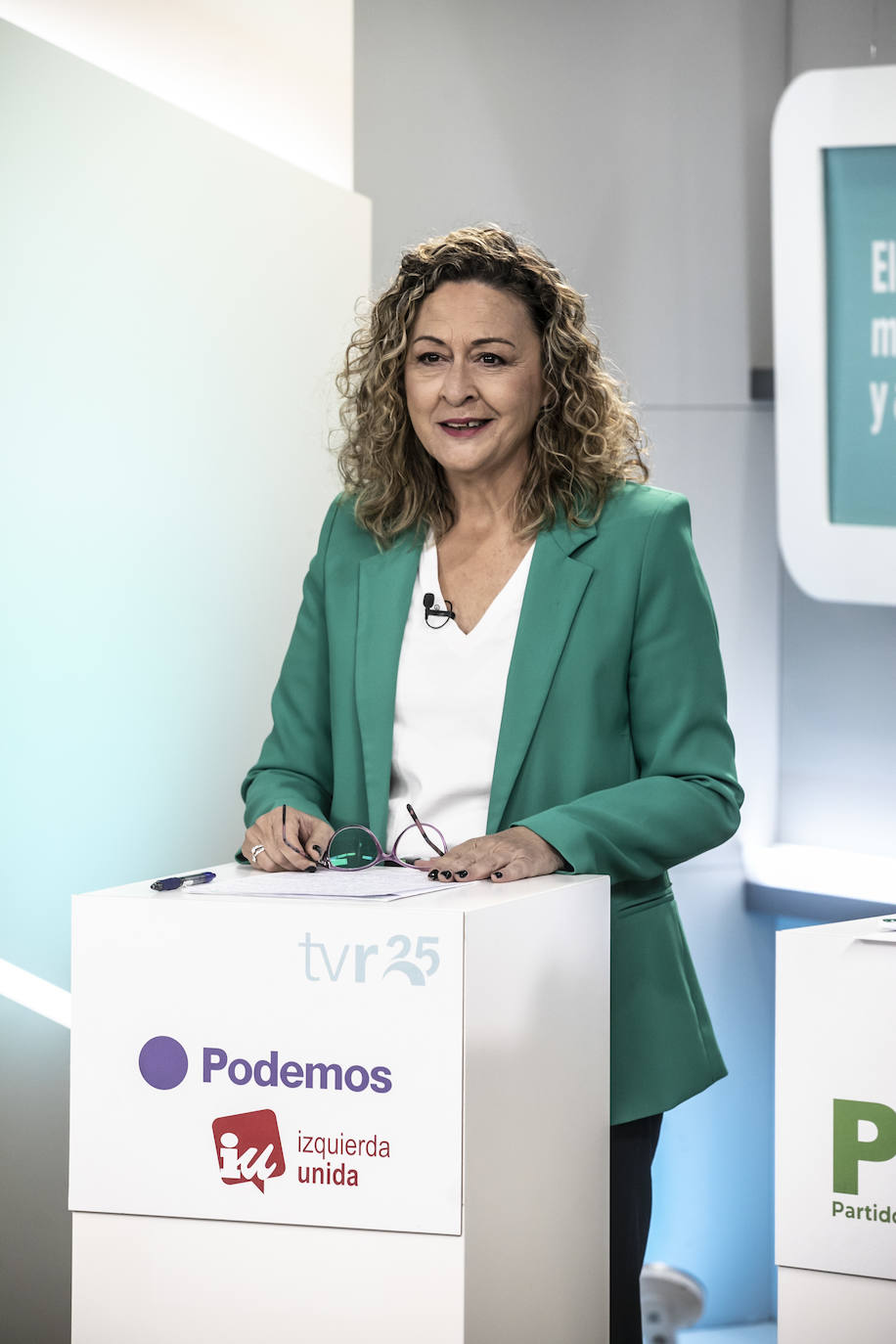 Las imágenes del debate electoral de Logroño en TVR