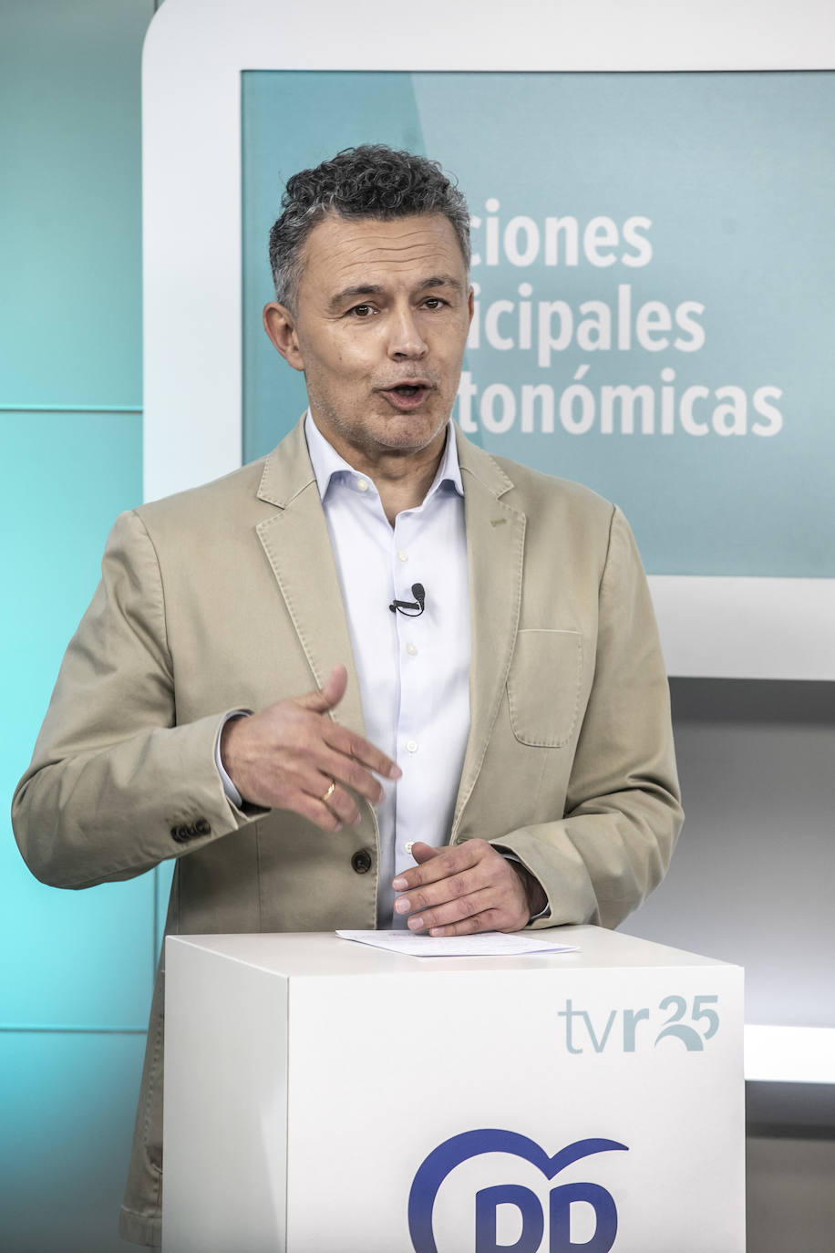 Las imágenes del debate electoral de Logroño en TVR