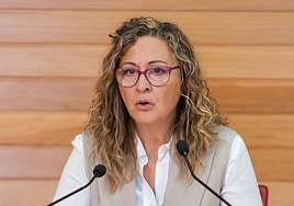 La candidata de Podemos IU