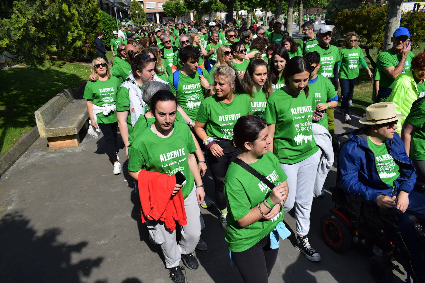 Marcha Solidaria por la ELA en Alberite