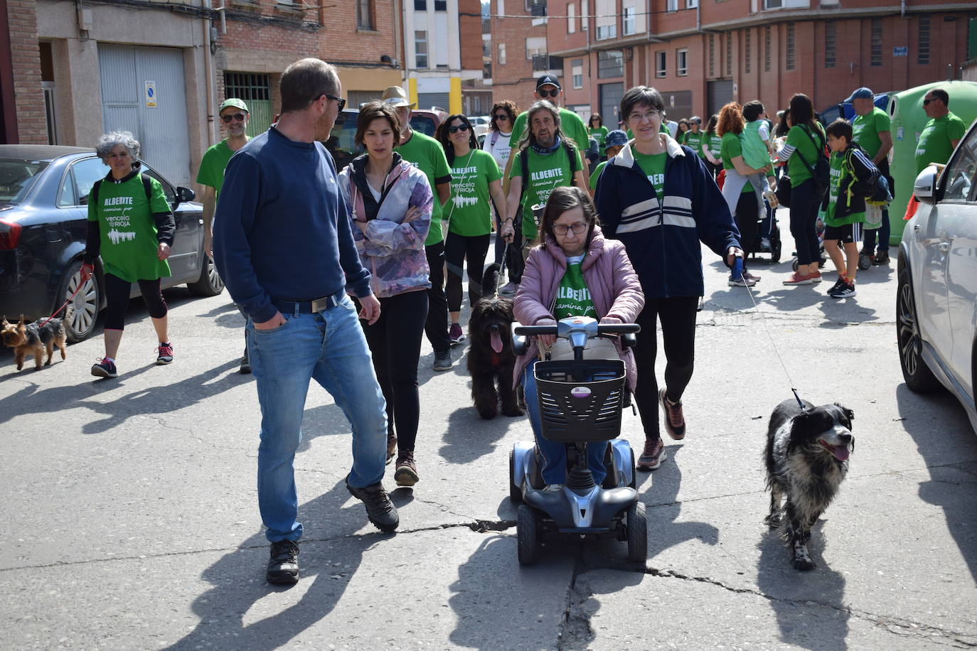 Marcha Solidaria por la ELA en Alberite