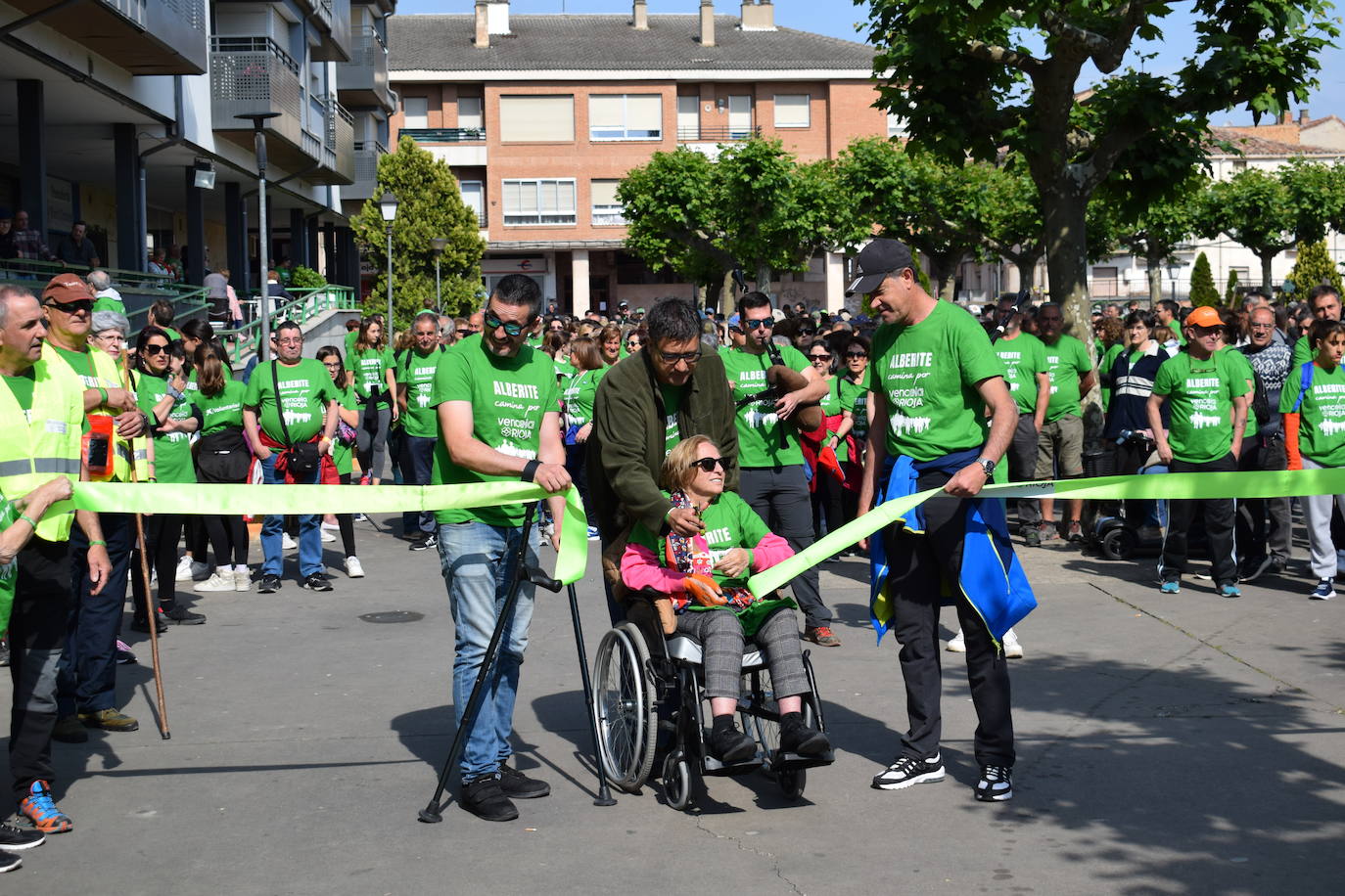 Marcha Solidaria por la ELA en Alberite