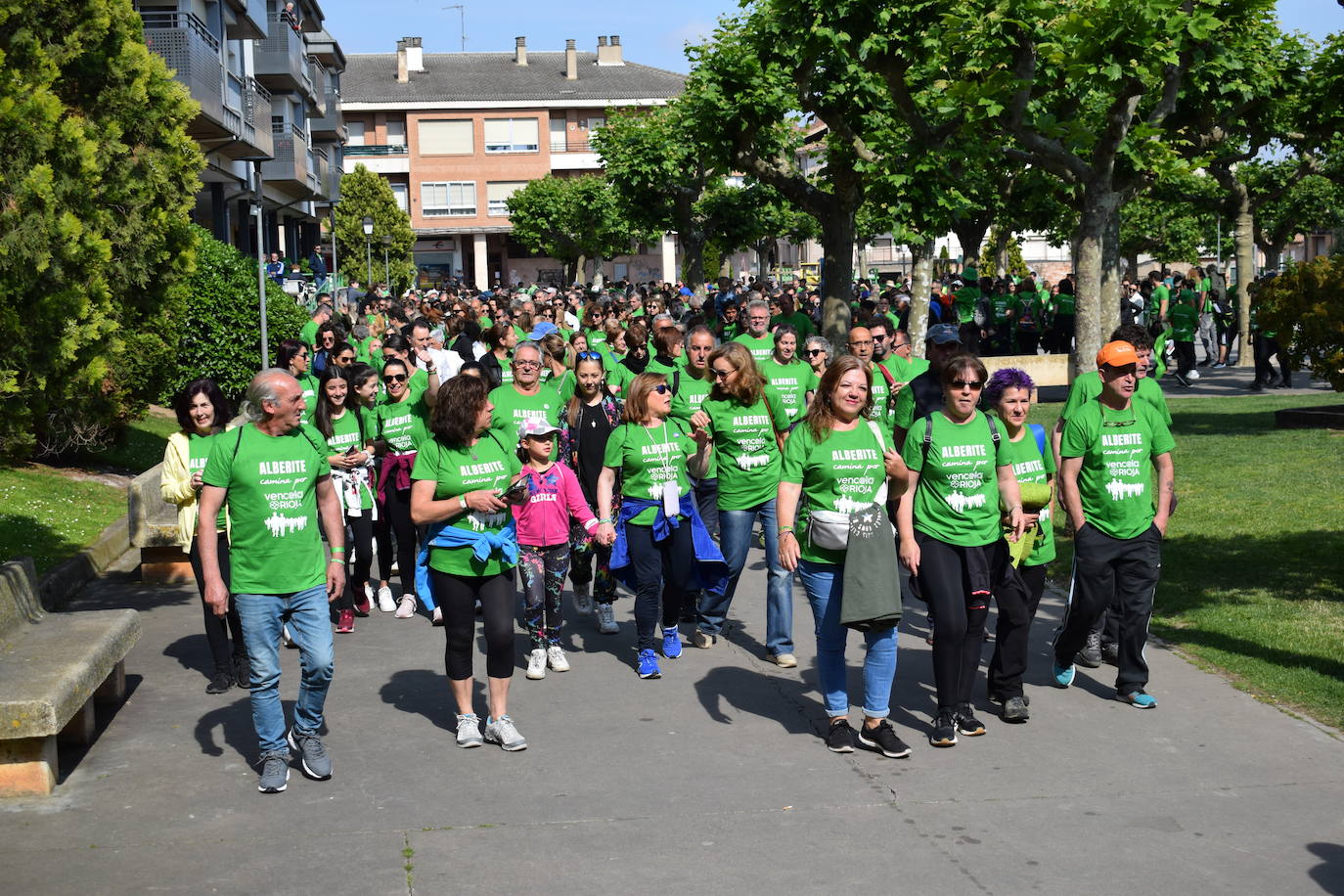 Marcha Solidaria por la ELA en Alberite