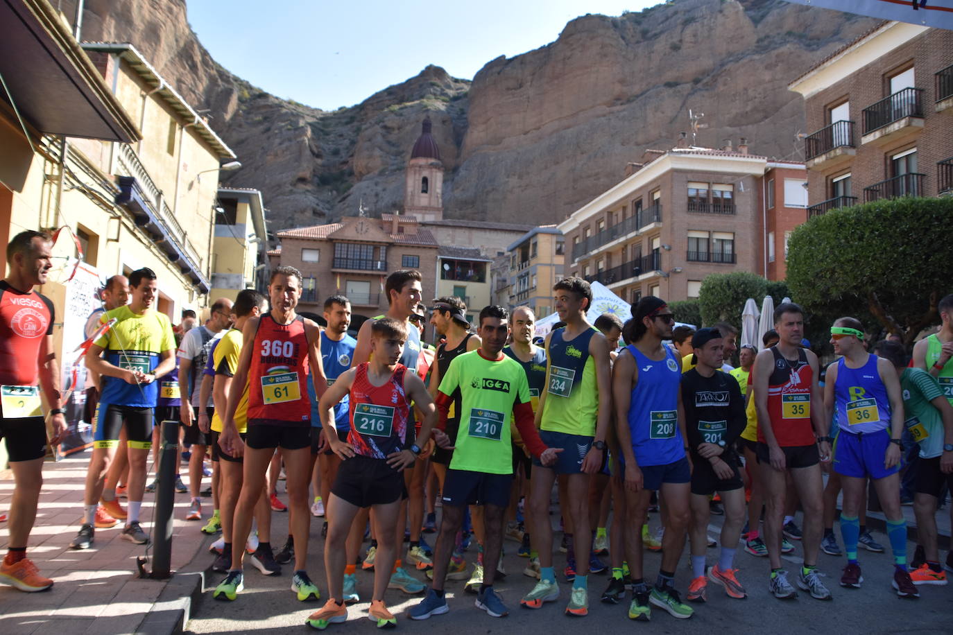 Imágenes de la carrera de la Ciruela de Nalda y Quel