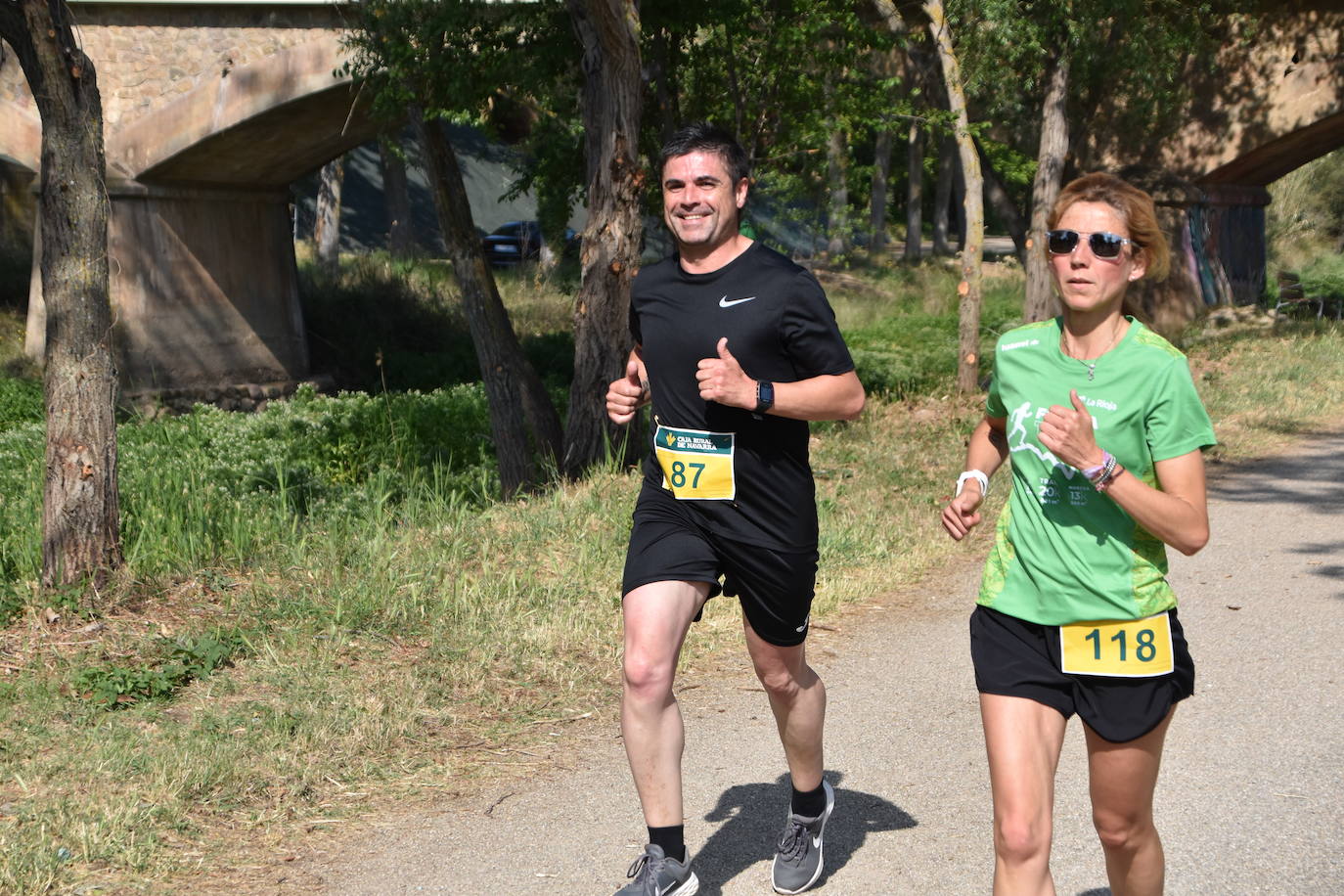 Imágenes de la carrera de la Ciruela de Nalda y Quel