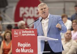 José Vélez, durante un acto de campaña en estas autonómicas.