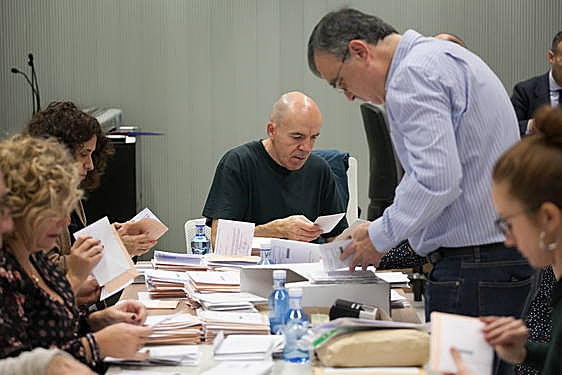 Así se cuentan los votos