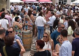 Imagen de una pasada edición de la feria Entreviñas.