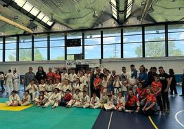 Los participantes del Campeonato Interautonómico de Kyokushin