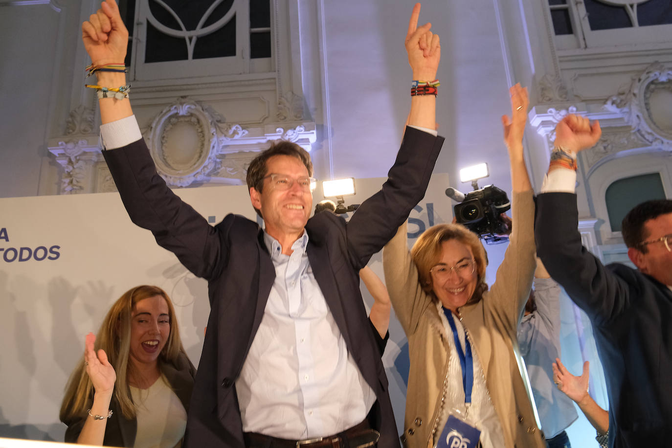 El Partido Popular celebra la victoria