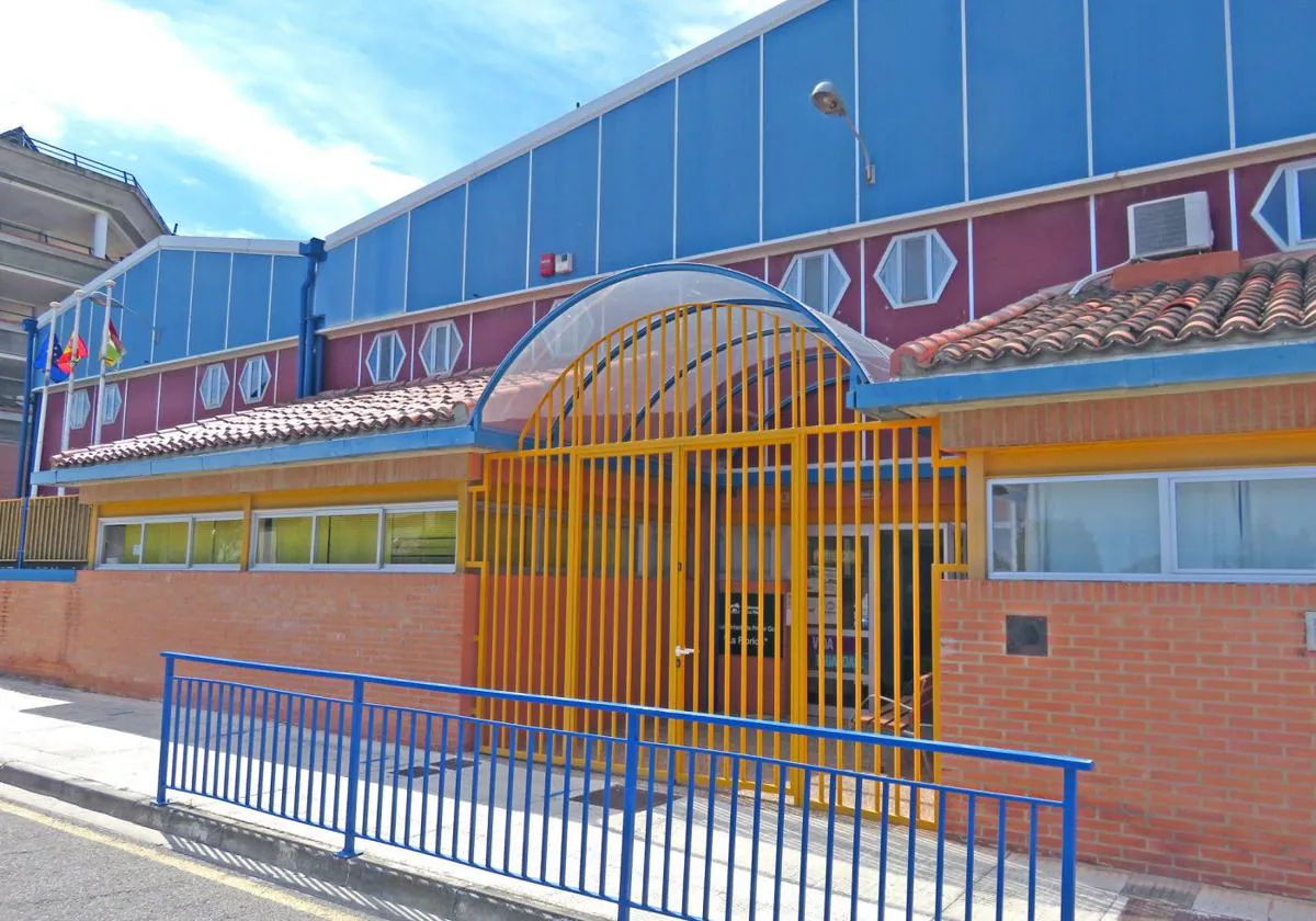 Exterior del centro de Educación Infantil La Florida, en Alfaro, donde se produjo el suceso.