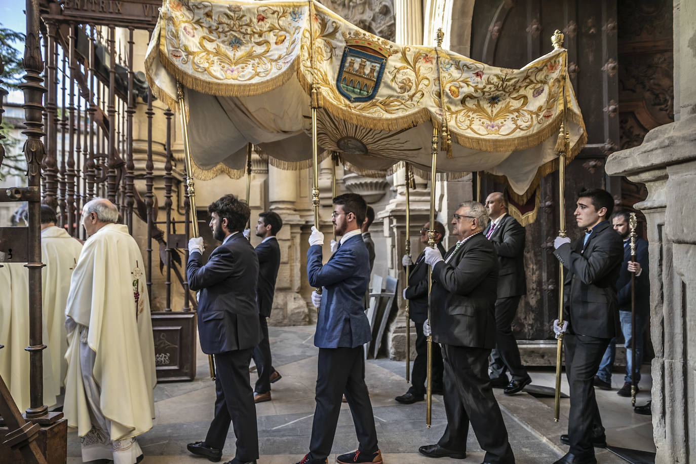 Imágenes del Corpus Christi en Logroño