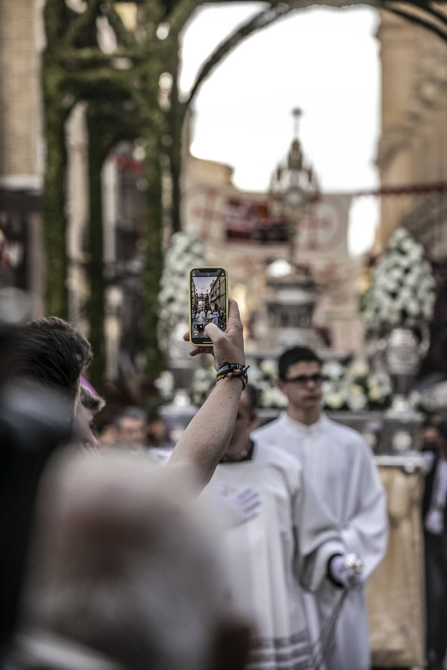 Imágenes del Corpus Christi en Logroño