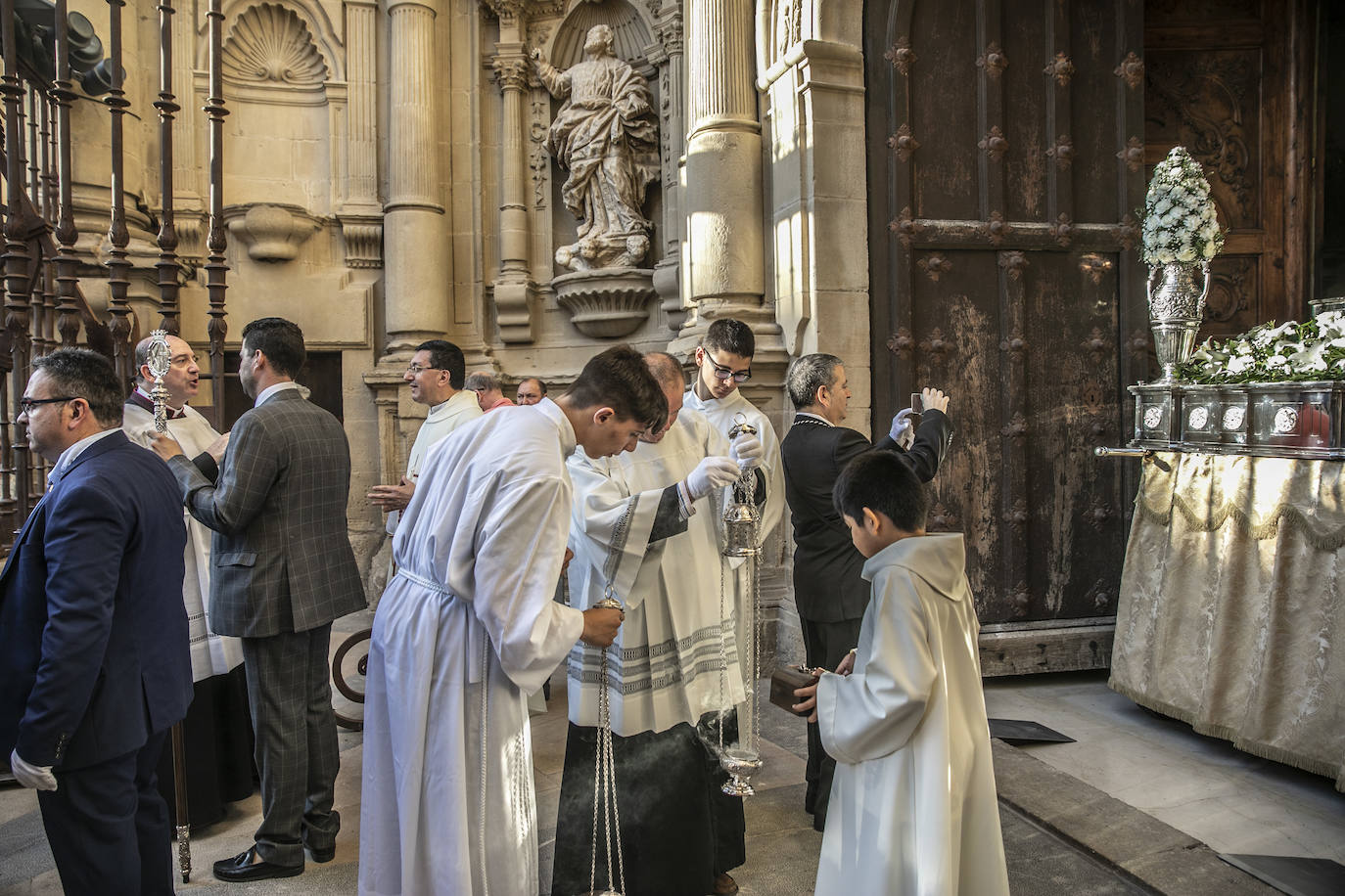 Imágenes del Corpus Christi en Logroño