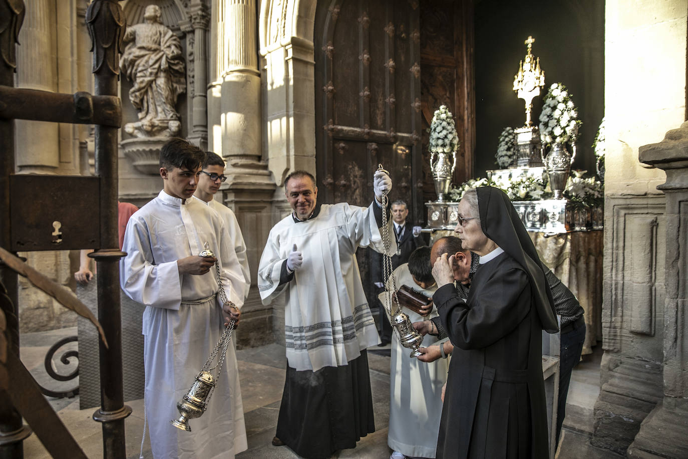 Imágenes del Corpus Christi en Logroño