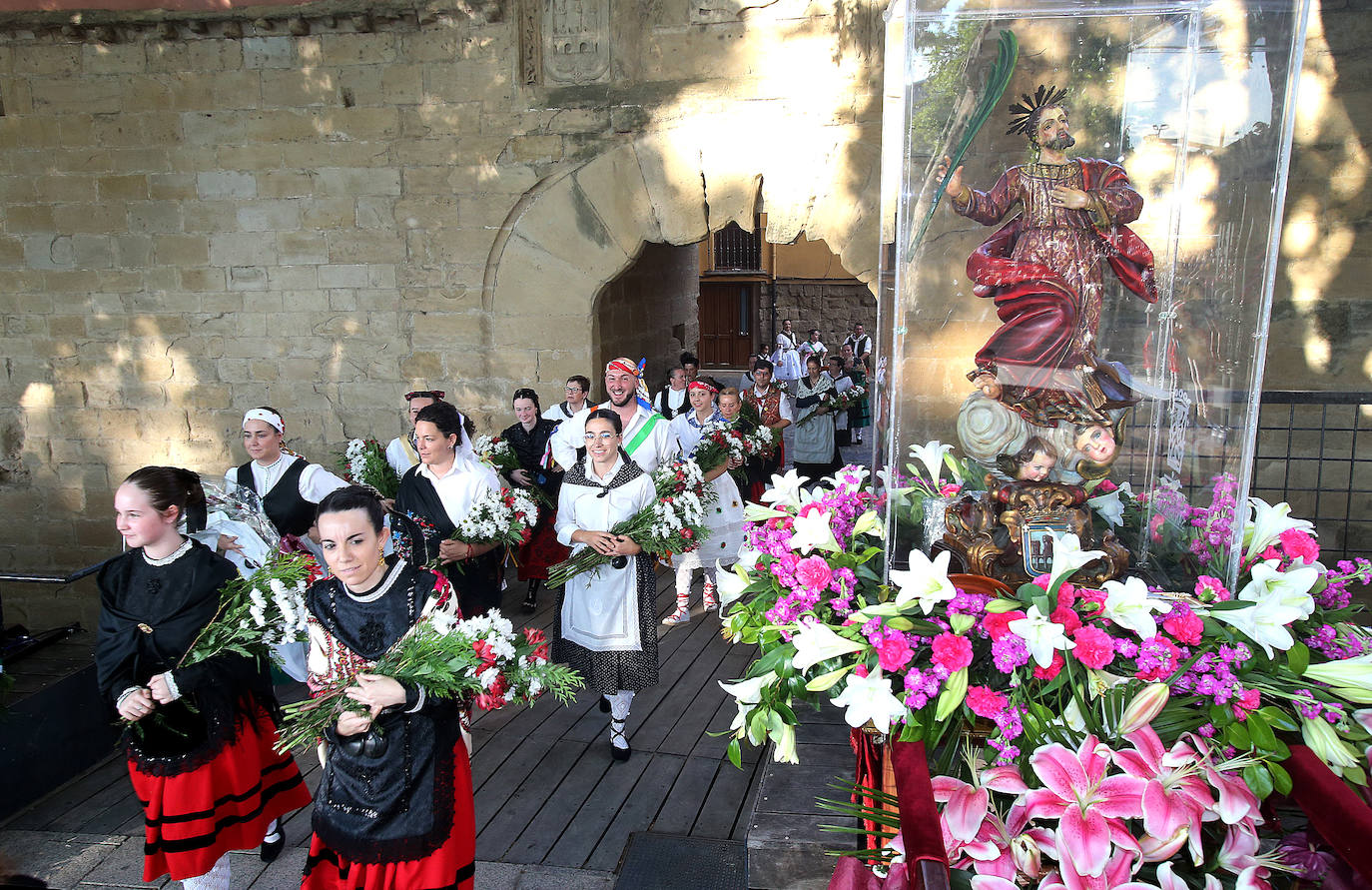 Ofrenda floral a San Bernabé