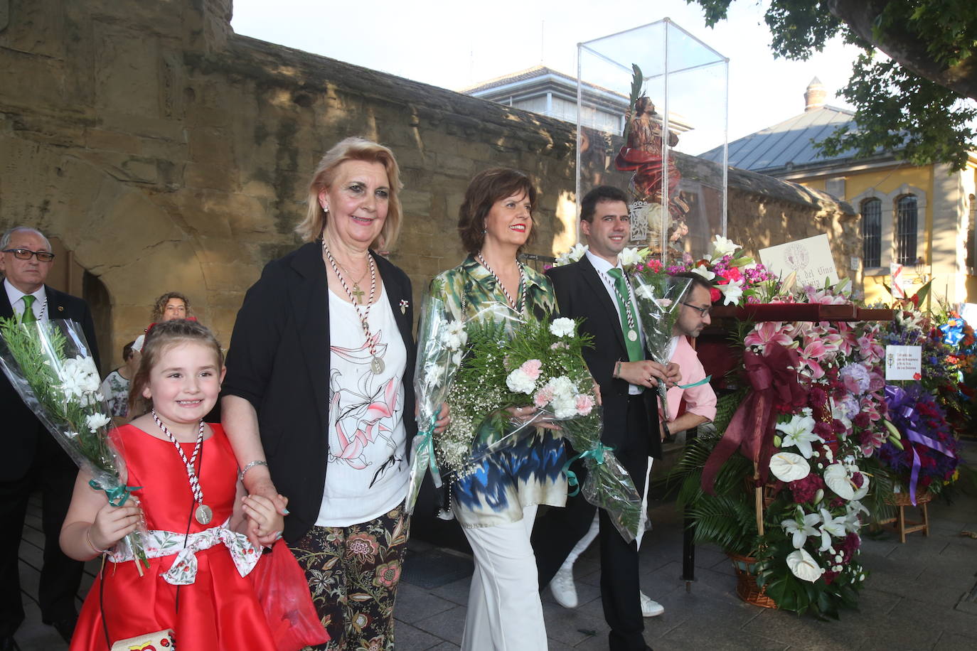 Ofrenda floral a San Bernabé