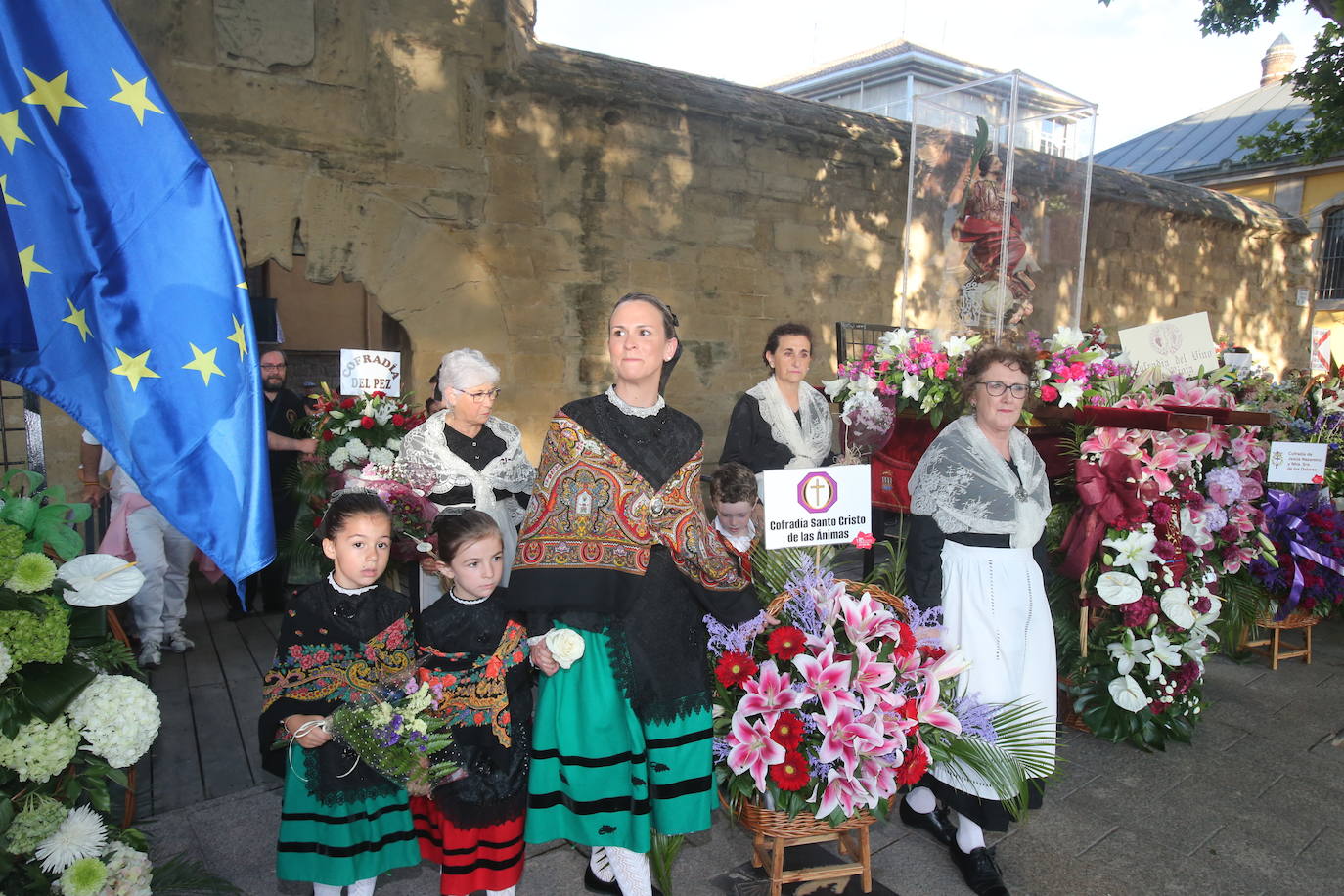 Ofrenda floral a San Bernabé