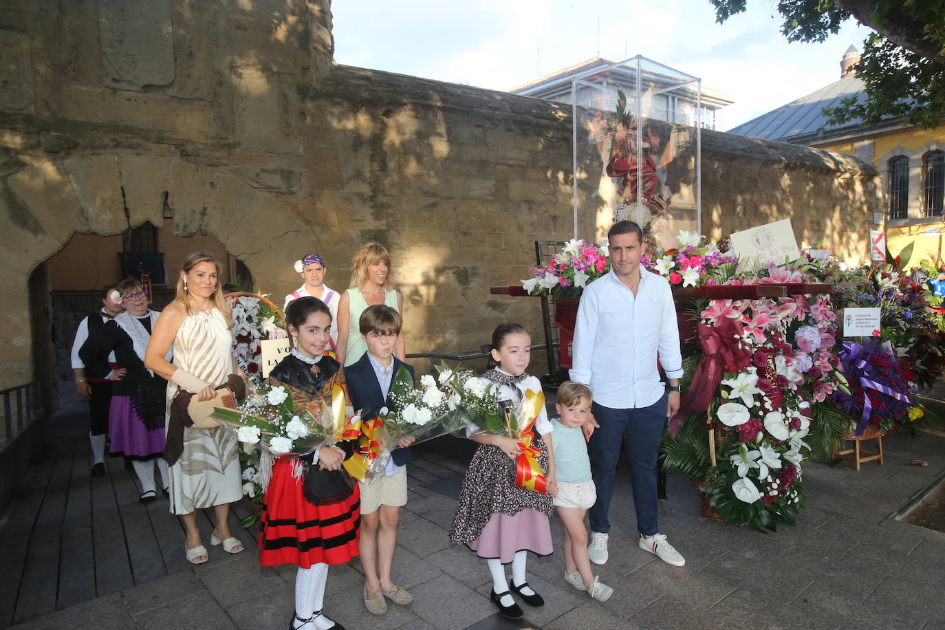 Ofrenda floral a San Bernabé