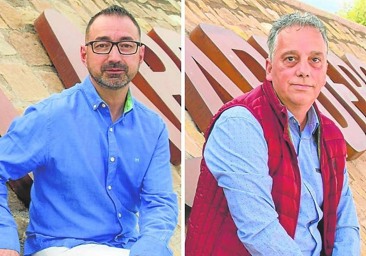 Juan José Sánchez (Izq,) y Rafael Villanueva