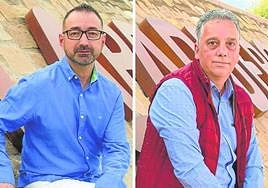 Juan José Sánchez (Izq,) y Rafael Villanueva