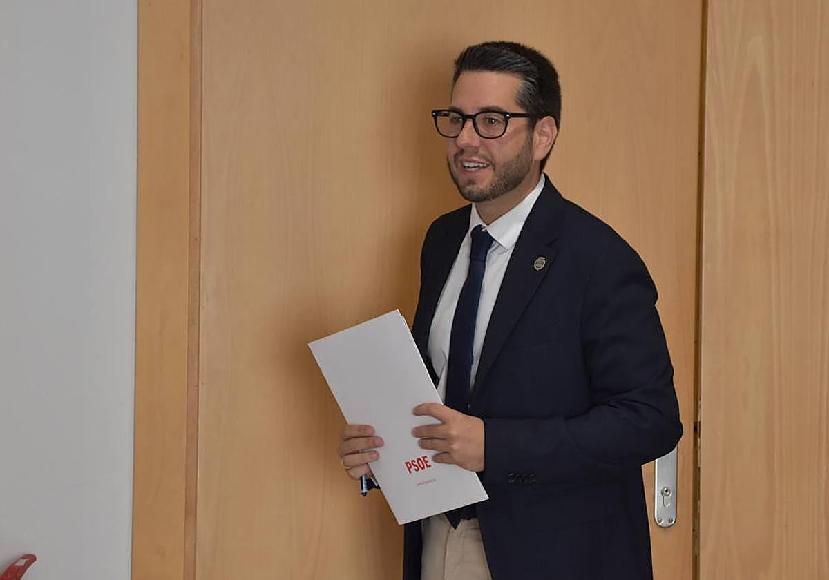 Javier García, alcalde de Arnedo.