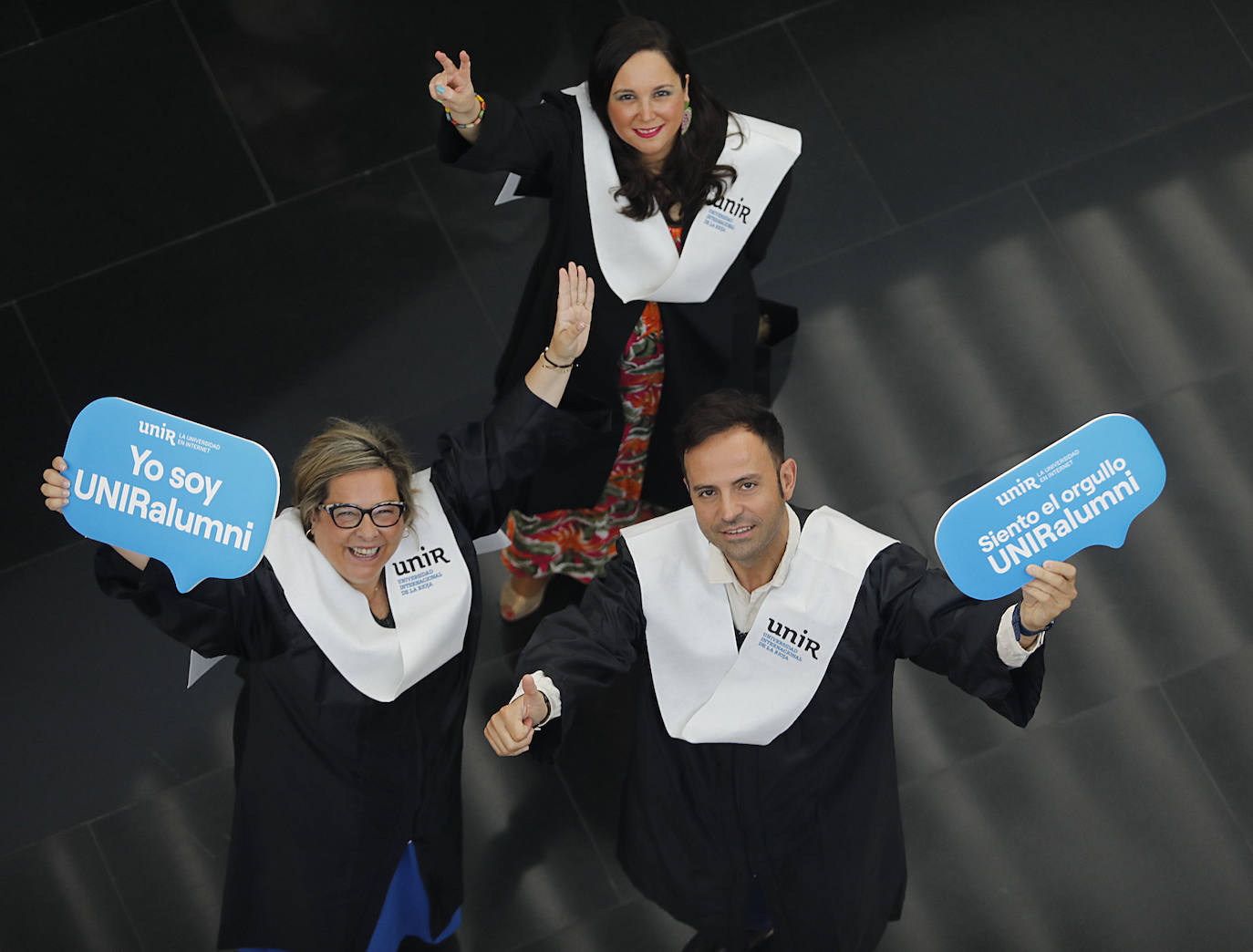 Graduación de los alumnos de UNIR