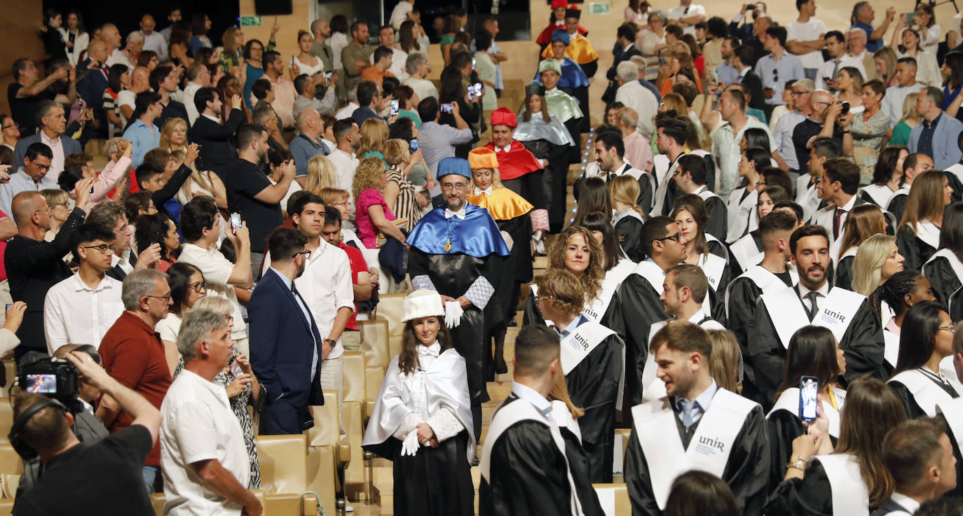 Graduación de los alumnos de UNIR